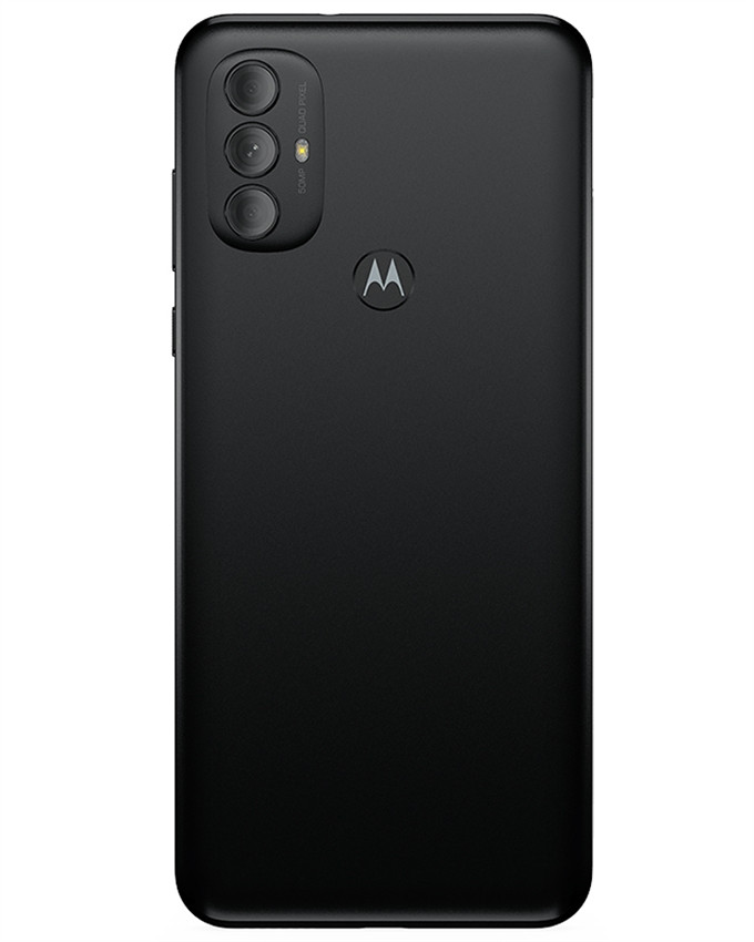 Wholesale Motorola Moto G Power 2022 XT2165 black 64GB 4G LTE unlocked, brand new — bulk smartphone lot back view