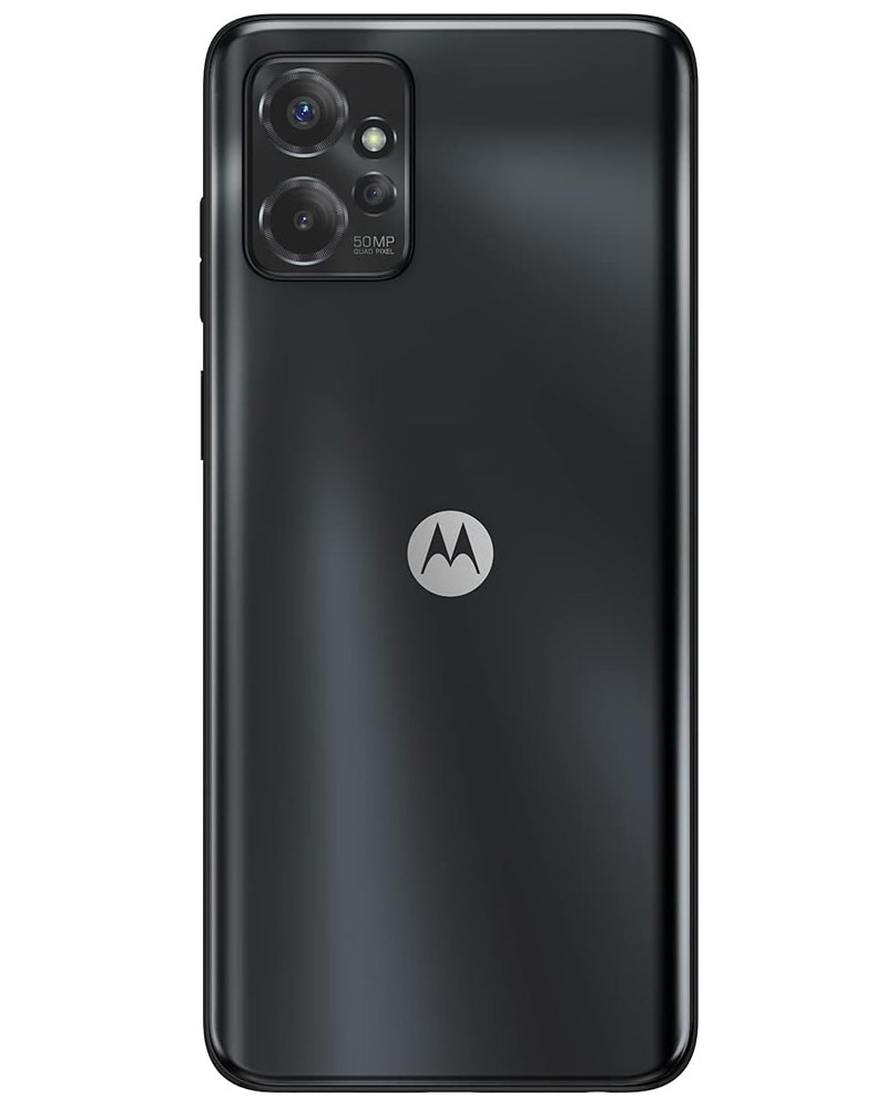 Wholesale Motorola Moto G Power 2023 XT2311DL black 128GB 5G Tracfone locked, A+ stock — bulk smartphone lot front view back view