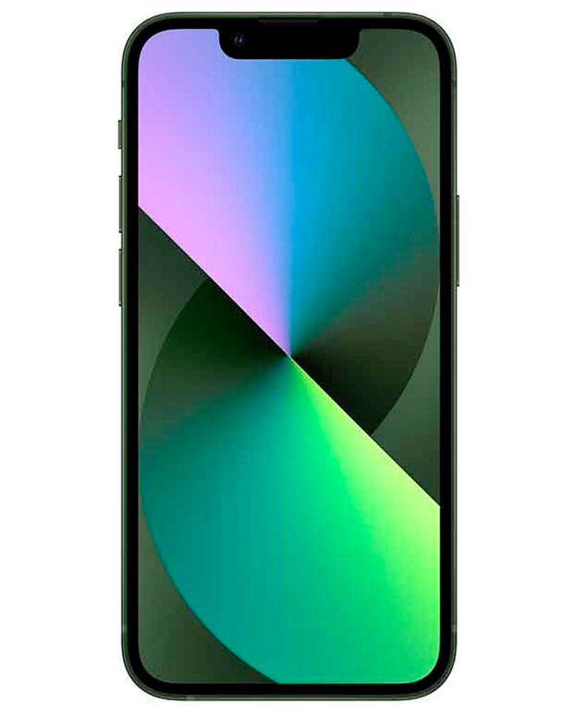 Wholesale Apple iPhone 13 Mini A2481 green 256GB 5G unlocked, B/C stock — bulk smartphone lot front view