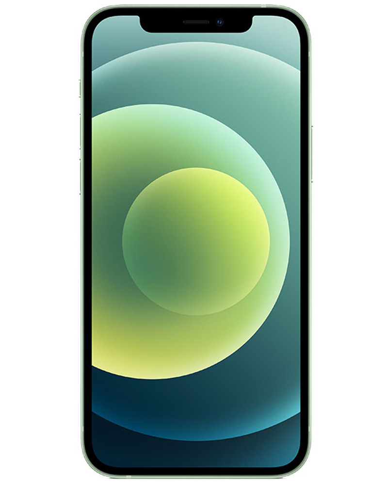 Wholesale Apple iPhone 12 A2172 green 64GB 5G unlocked, B/C stock — bulk smartphone lot front view