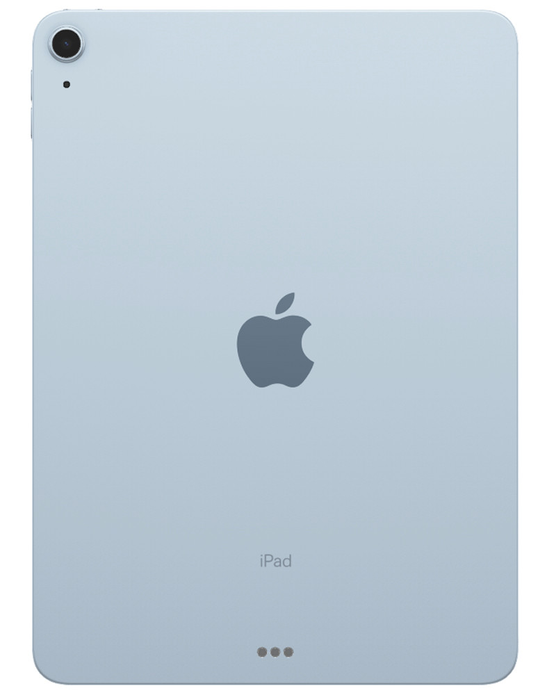 Wholesale Apple iPad Air 10.9 2020 4th Gen A2316 sky blue 64GB Wi-Fi only, B/C stock — bulk tablet lot back view