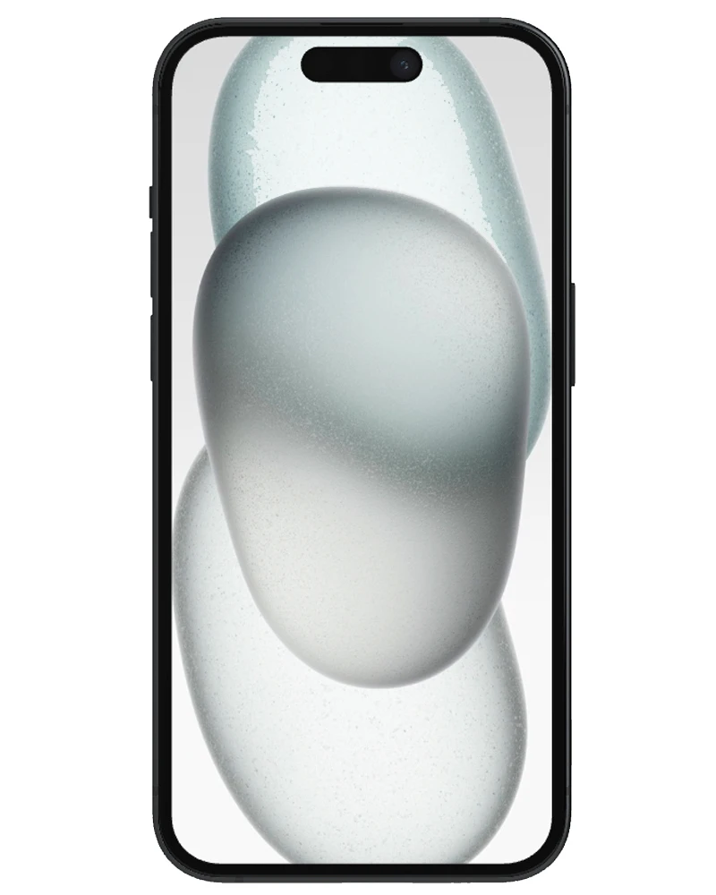 Wholesale Apple iPhone 15 A2846 black 128GB 5G unknown carrier locked, A/B stock — bulk smartphone lot front view