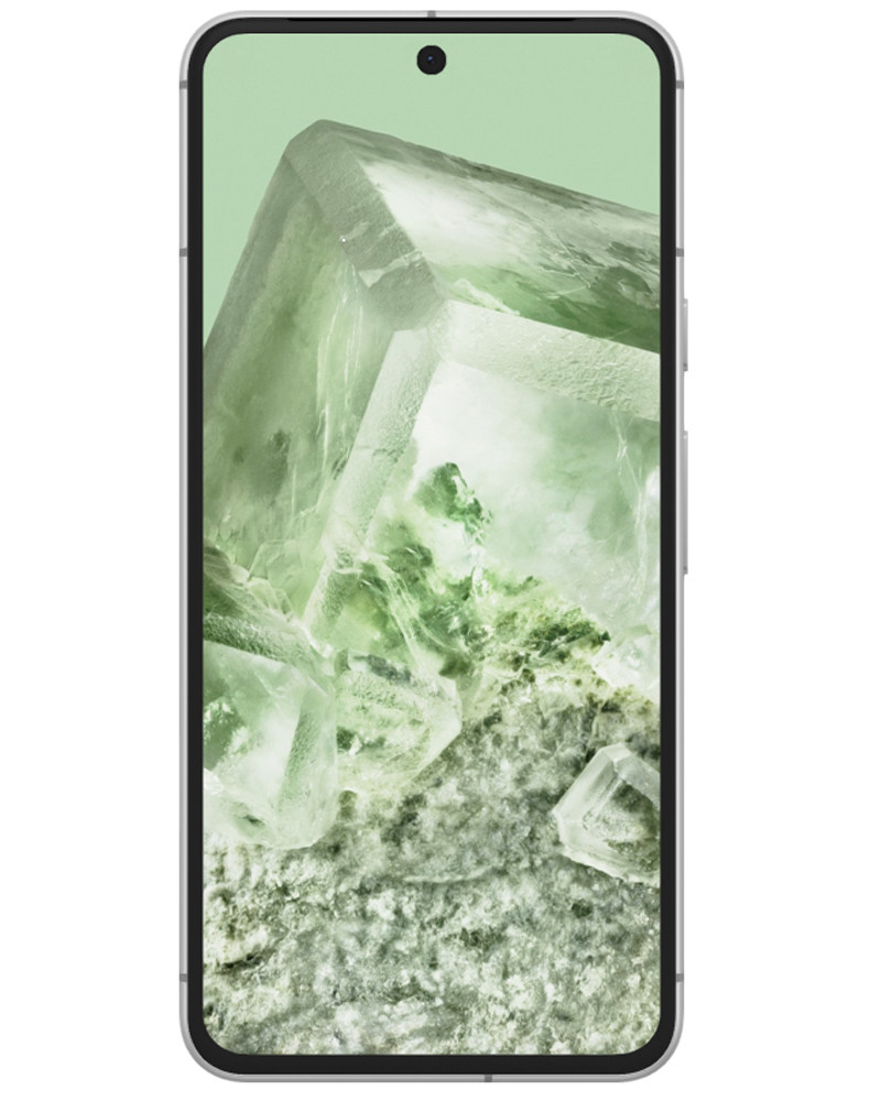 Wholesale Google Pixel 8 G9BQD hazel gray 128GB 5G unlocked, A/B stock — bulk smartphone lot front view