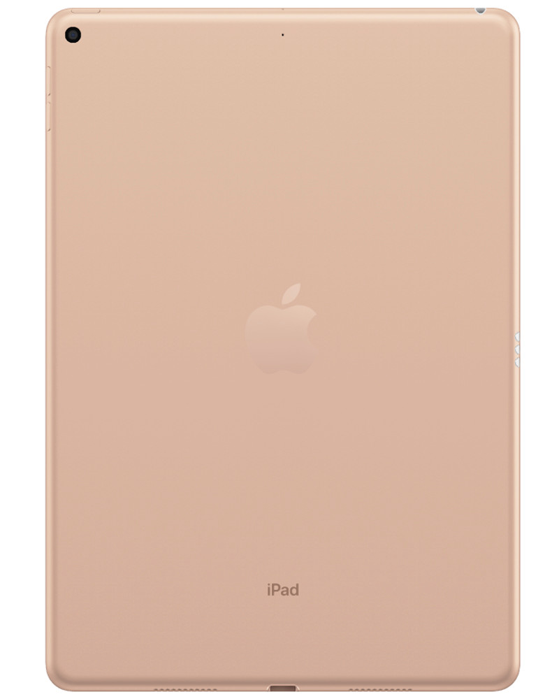 Wholesale Apple iPad Air 10.5 2019 3rd gen A2152 gold 64GB Wi-Fi only, C grade — bulk tablet lot back view