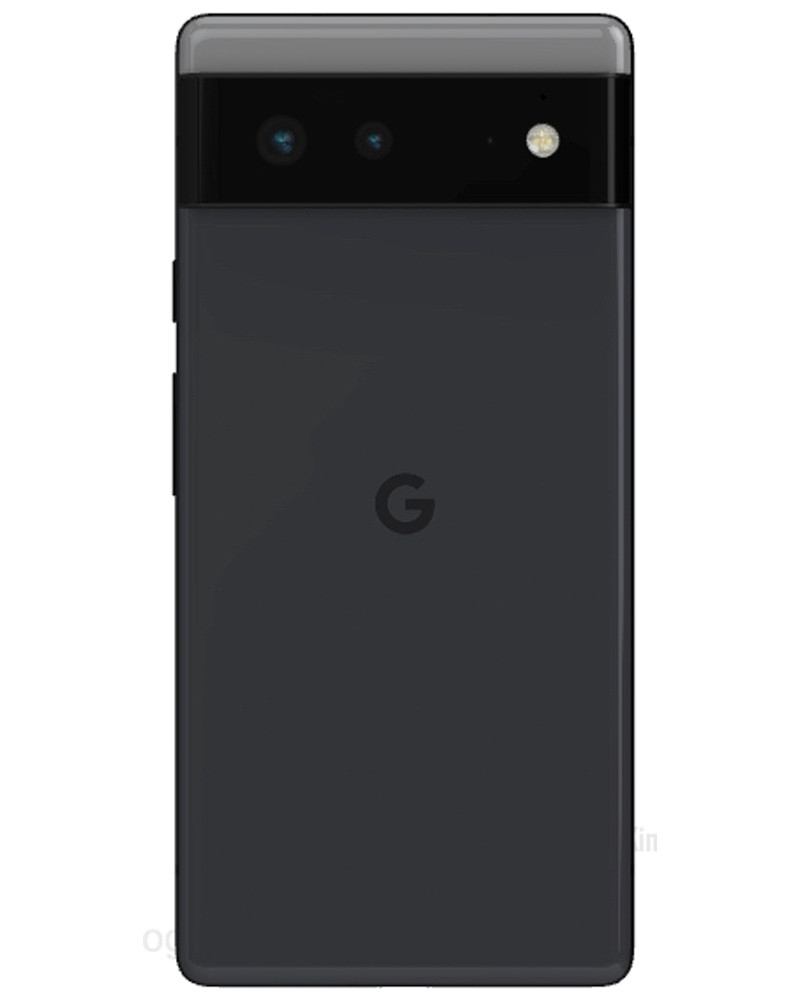 Wholesale Google Pixel 6 GB7N6 black 128GB 5G unlocked, A/B grade — bulk smartphone lot back view