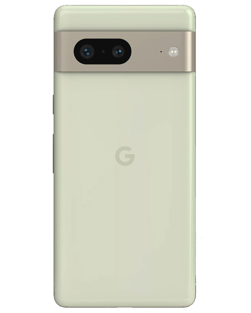 Wholesale Google Pixel 7 GQML3 green 128GB 5G unlocked, C/D grade — bulk smartphone lot back view