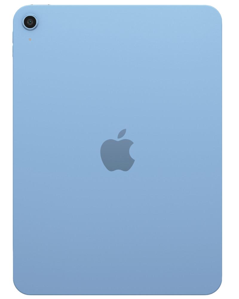 Wholesale Apple iPad A16 MD4H4LL blue 256GB Wi-Fi only, brand new — bulk tablet lot back view