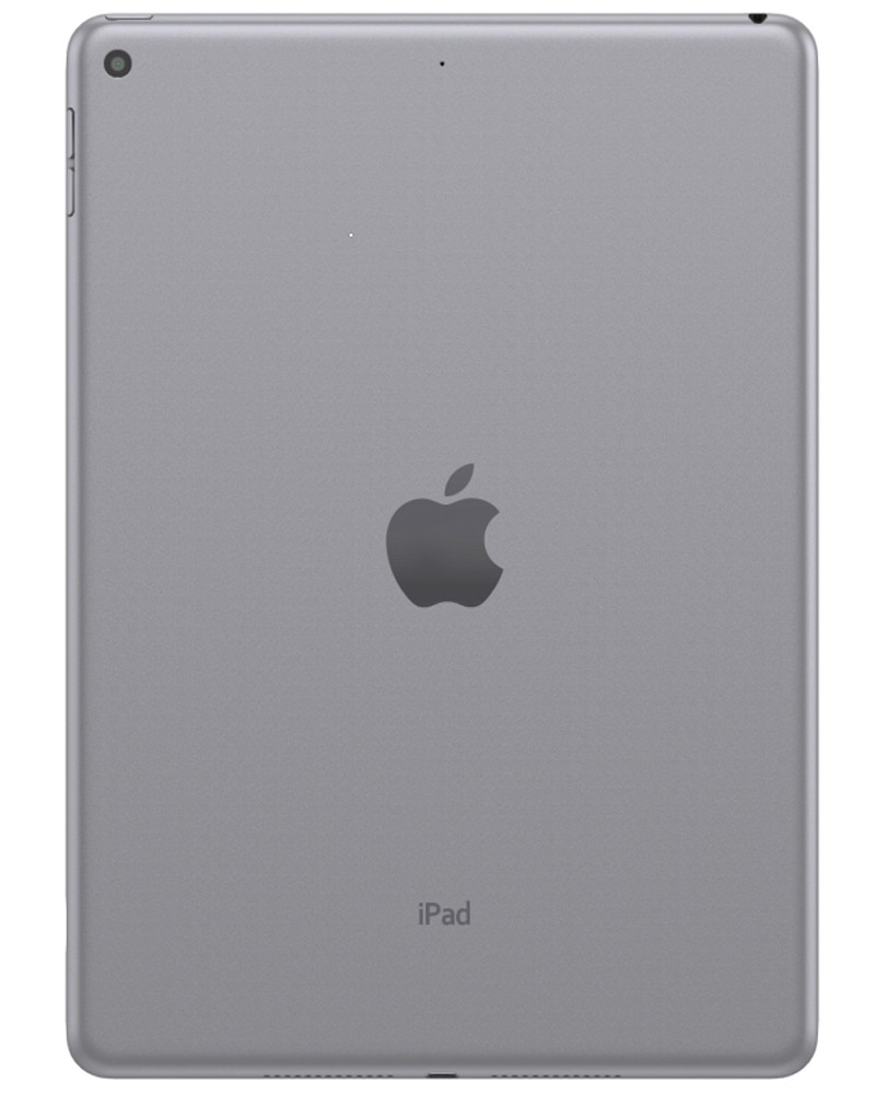Wholesale Apple iPad 9.7 2018 6th gen A1893 space gray 128GB Wi-Fi only, B grade — bulk tablet lot back view
