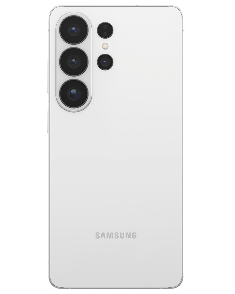 Wholesale Samsung Galaxy S26 Ultra white 512GB 5G unlocked, brand new — bulk smartphone lot back view