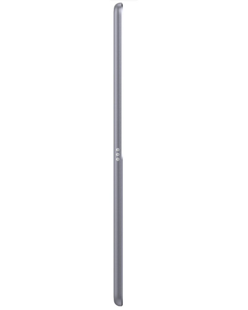 Wholesale Apple iPad 10.2 2021 9th Gen silver 64GB Wi-Fi only, B stock — bulk tablet lot side view