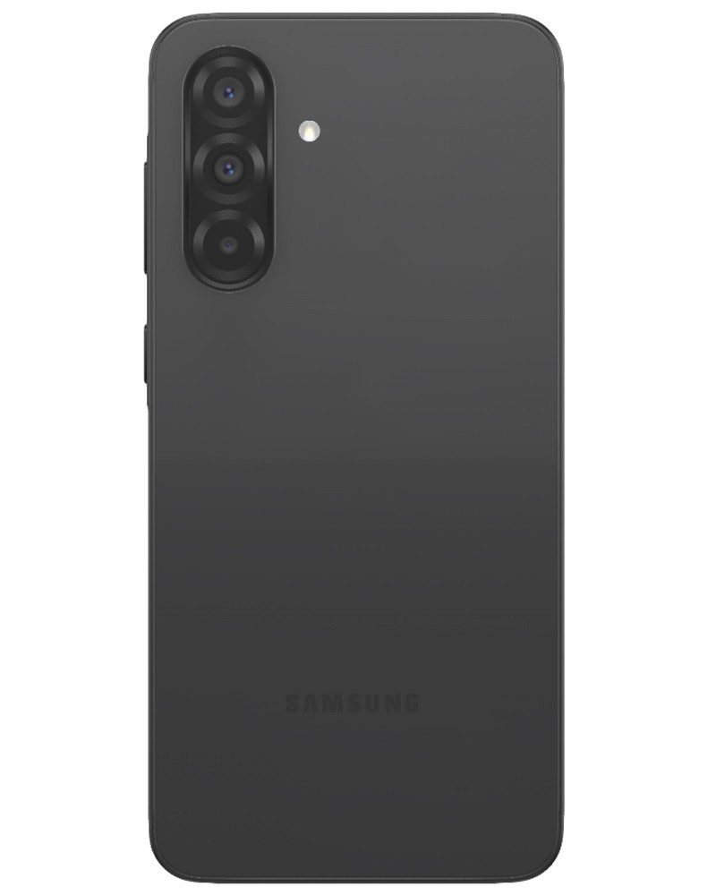 Wholesale Samsung Galaxy A36 black 128GB 5G unlocked, brand new — bulk smartphone lot back view