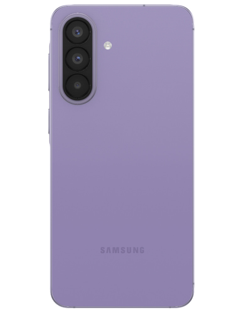 Wholesale Samsung Galaxy A57 awesome lilac 512GB 5G unlocked, brand new — bulk smartphone lot back view