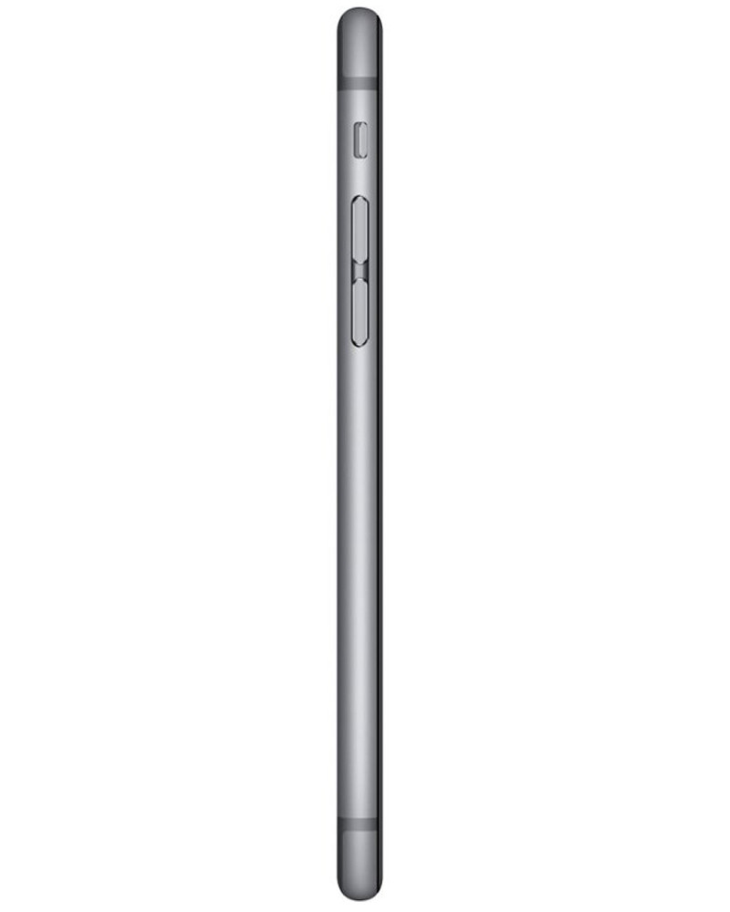 Wholesale Apple iPhone 6S space gray 16GB 4G LTE other locked, A/B grade — bulk smartphone lot side view
