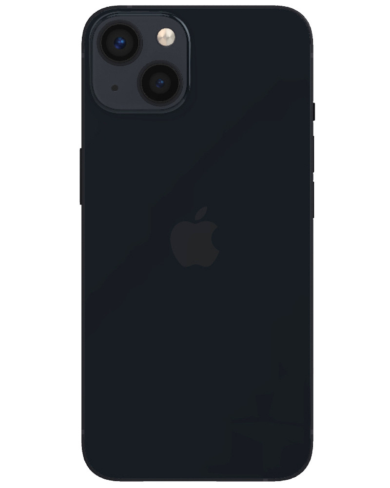 Wholesale Apple iPhone 13 midnight 256GB 5G unlocked, C/D stock — bulk smartphone lot back view