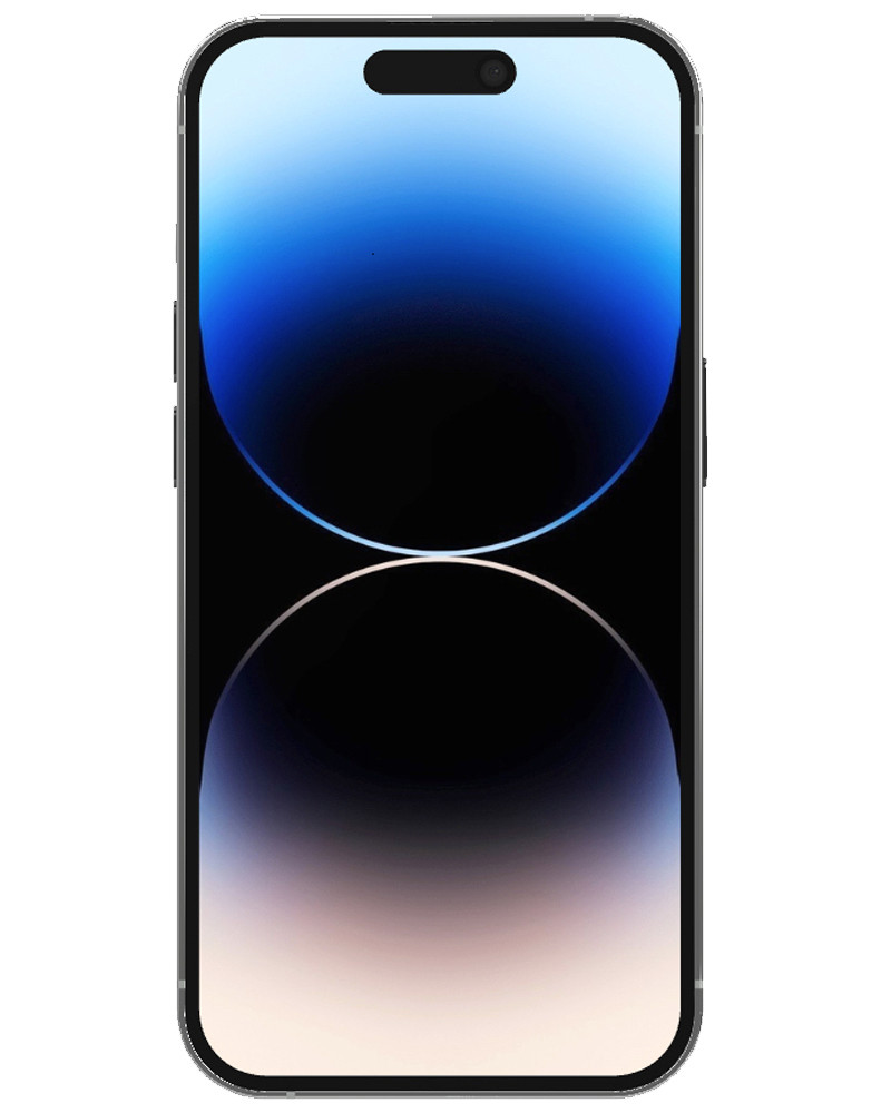 Wholesale Apple iPhone 14 Pro Max silver 512GB 5G unlocked, C/D stock — bulk smartphone lot front view