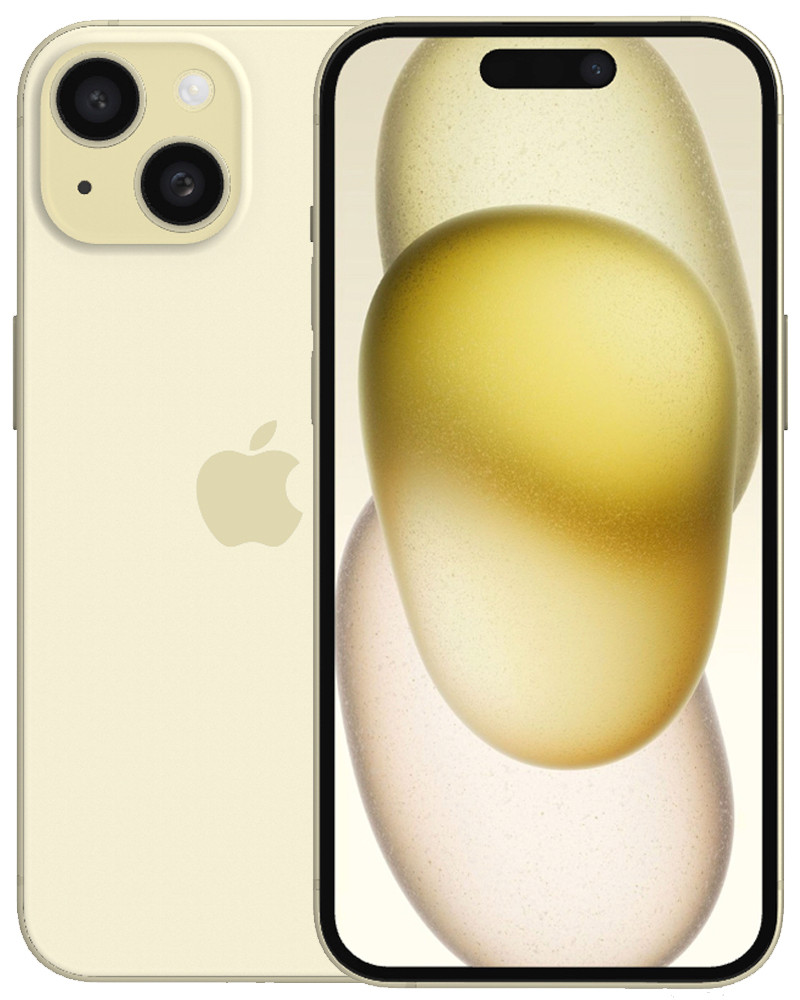 Wholesale Apple iPhone 15 yellow 256GB 5G unlocked, C/D stock — bulk smartphone lot