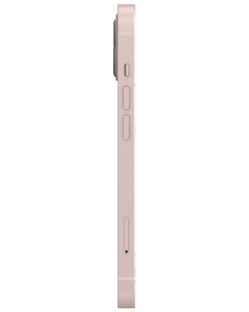 Wholesale Apple iPhone 13 Mini pink 128GB 5G unlocked, A/B stock — bulk smartphone lot side view