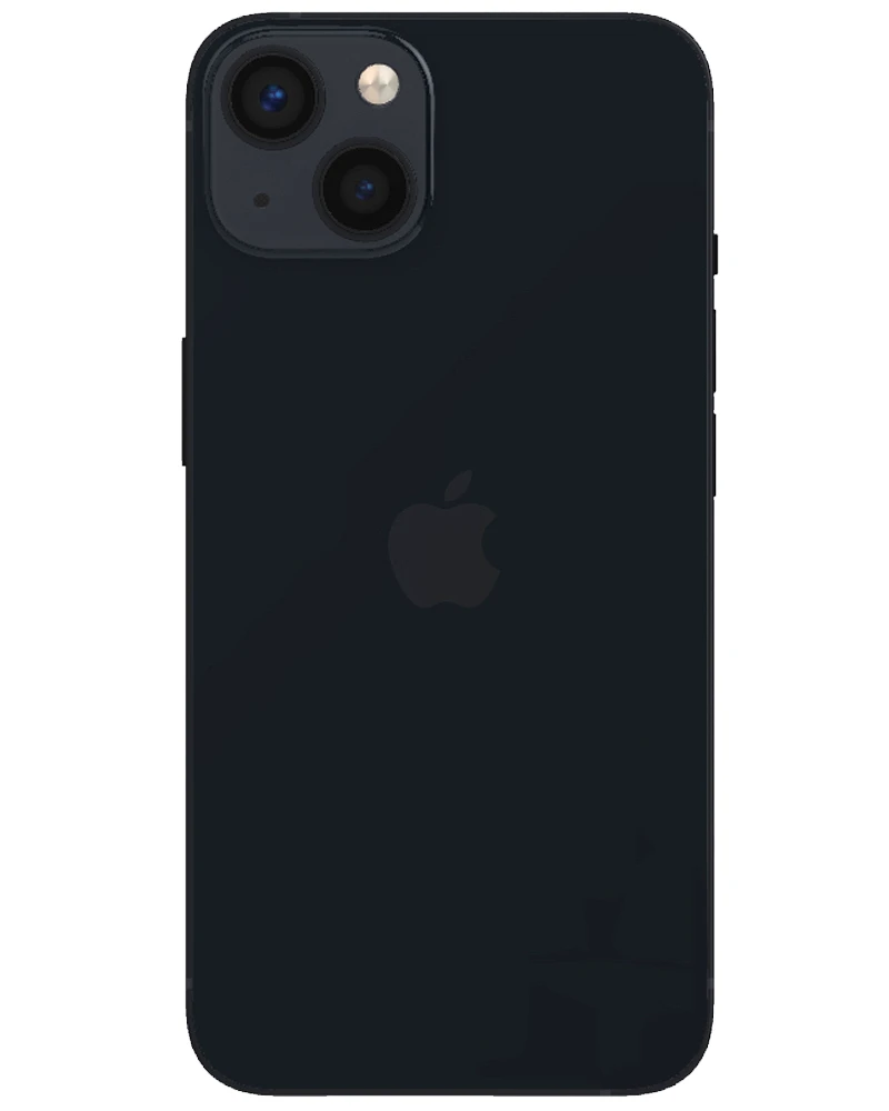 Wholesale Apple iPhone 13 midnight 256GB 5G unlocked, D stock — bulk smartphone lot back view