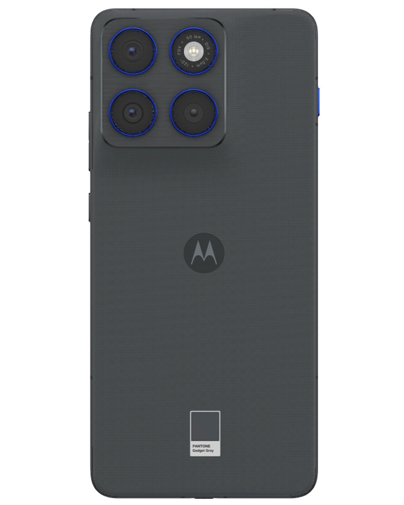 Wholesale Motorola Edge 70 gray 512GB 5G unlocked, brand new — bulk smartphone lot back view