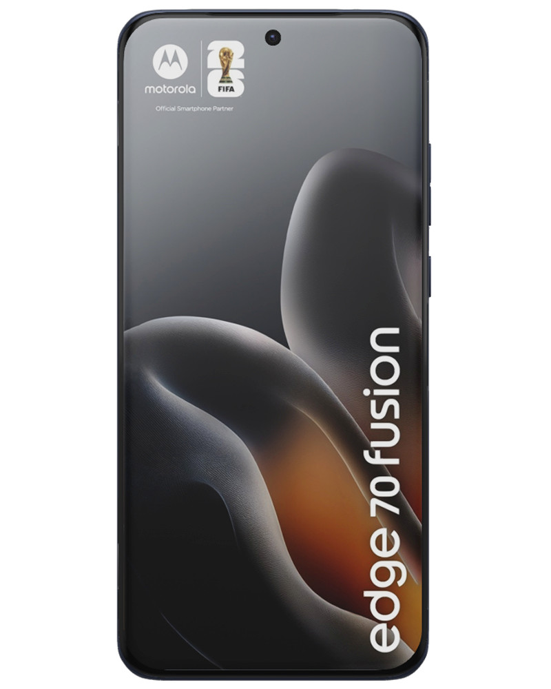 Wholesale Motorola Edge 70 Fusion gray 256GB 5G unlocked, brand new — bulk smartphone lot front view