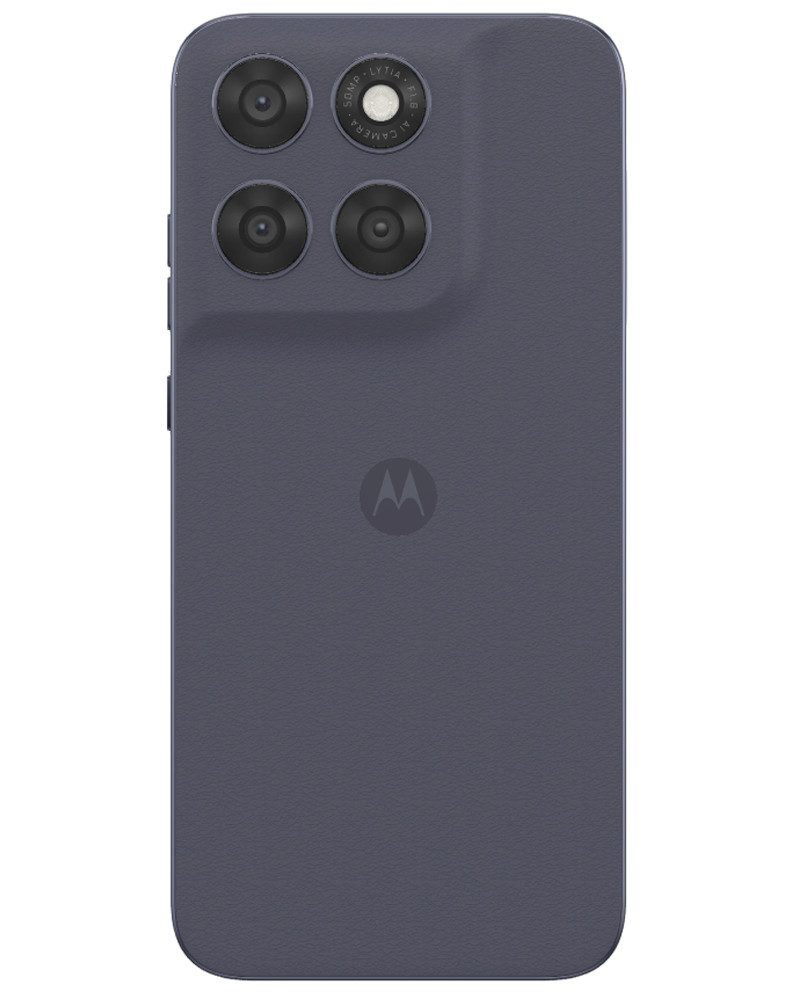 Wholesale Motorola G67 black 256GB 5G unlocked, brand new — bulk smartphone lot back view