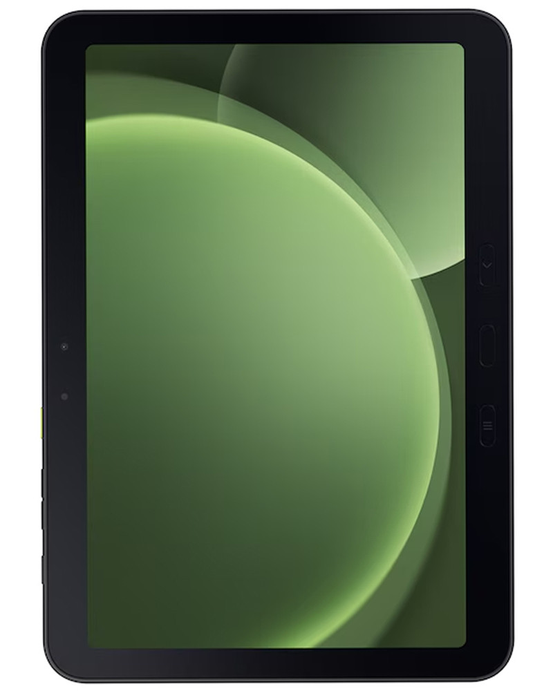 Wholesale Samsung Galaxy Tab Active5 Pro green 128GB 5G unlocked, brand new — bulk tablet lot front view