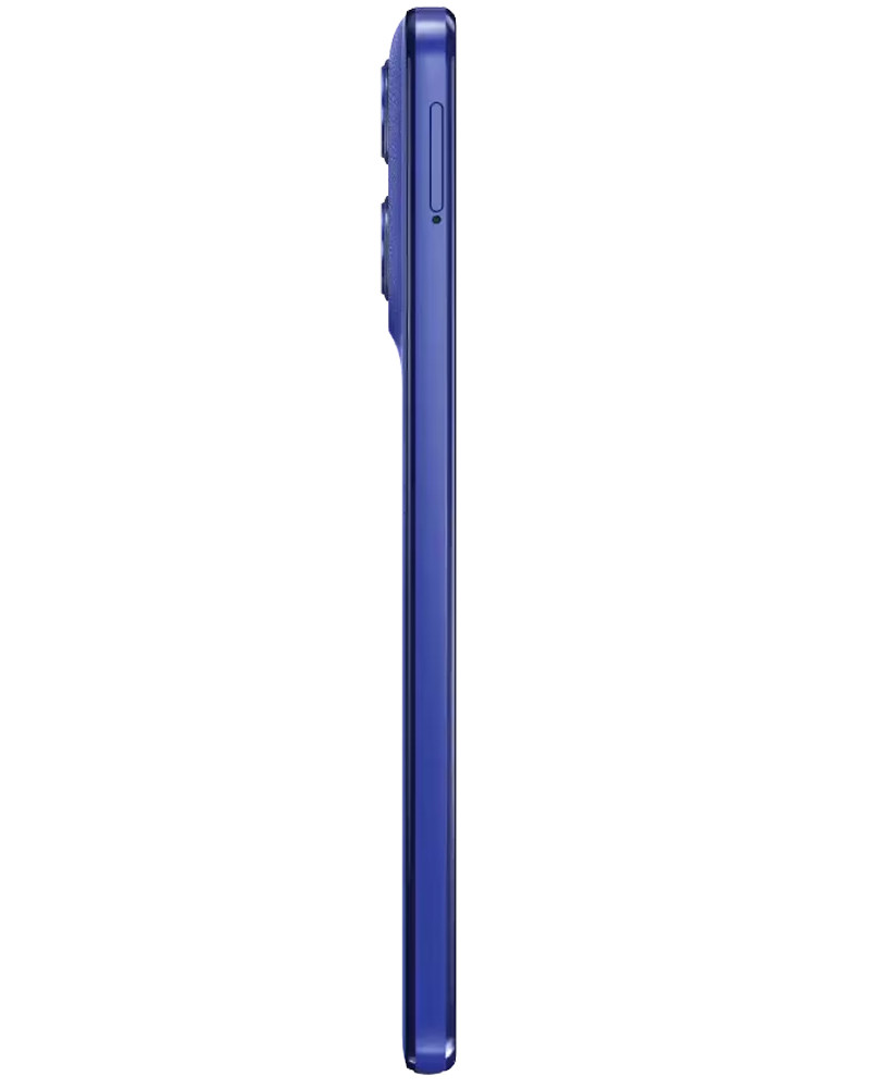 Wholesale Motorola Moto G Stylus 2025 blue 128GB 5G unlocked, A/B stock — bulk smartphone lot side view