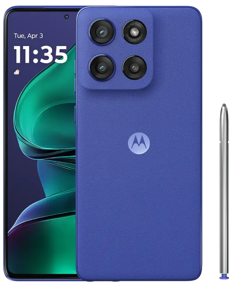 Wholesale Motorola Moto G Stylus 2025 blue 128GB 5G unlocked, A/B stock — bulk smartphone lot