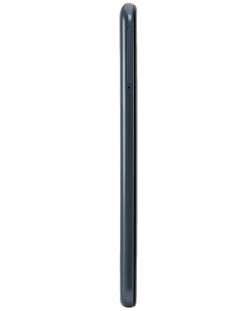 Wholesale Samsung Galaxy A10e blue 32GB 4G LTE unlocked, C/D stock — bulk smartphone lot side view