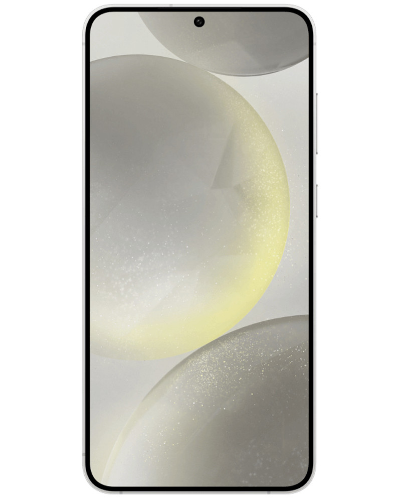 Wholesale Samsung Galaxy S24+ marble gray 256GB 5G unlocked, C/D stock — bulk smartphone lot front view