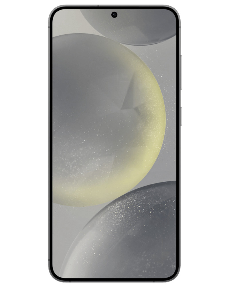 Wholesale Samsung Galaxy S24+ black 256GB 5G unlocked, C/D stock — bulk smartphone lot front view