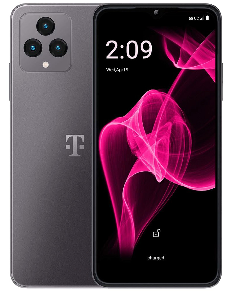 Wholesale T-Mobile Revvl 6X space gray 128GB 5G unlocked, B/C grade — bulk smartphone lot