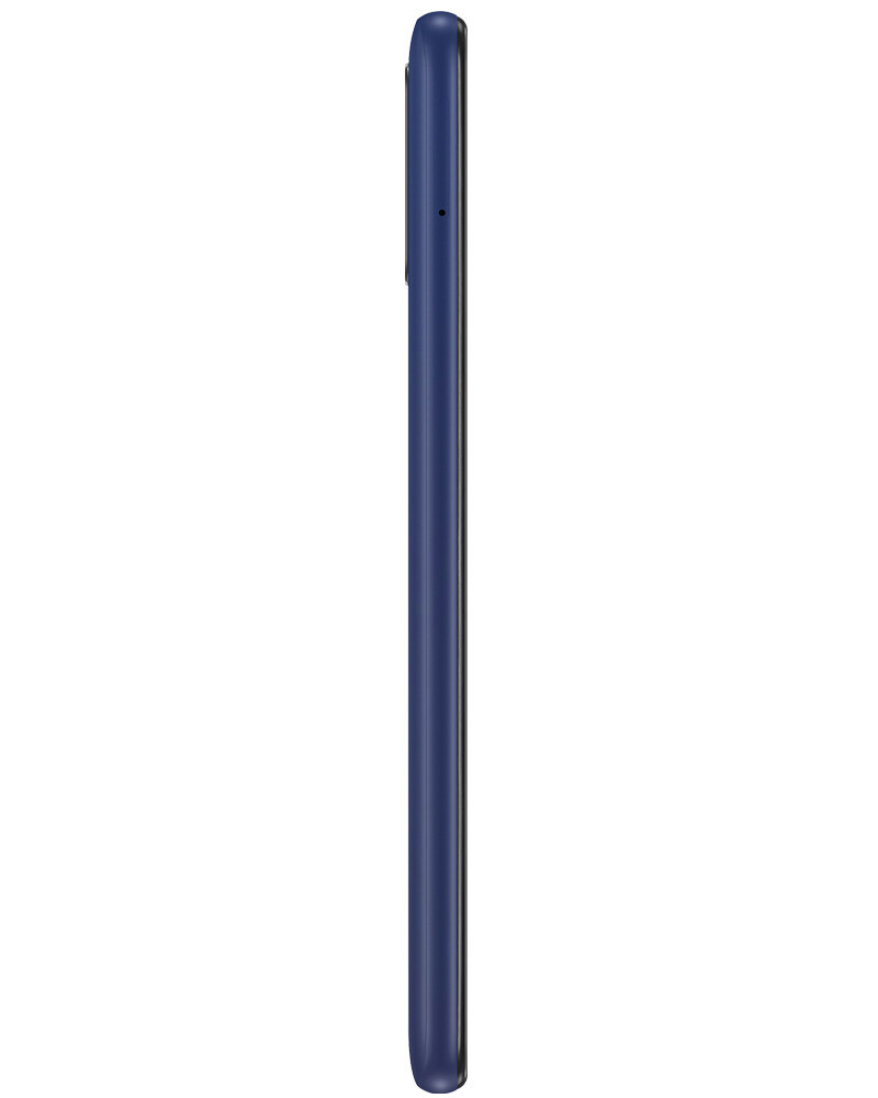Wholesale Samsung Galaxy A03S A037U blue 32GB 4G LTE unlocked, B/C stock — bulk smartphone lot side view kitted