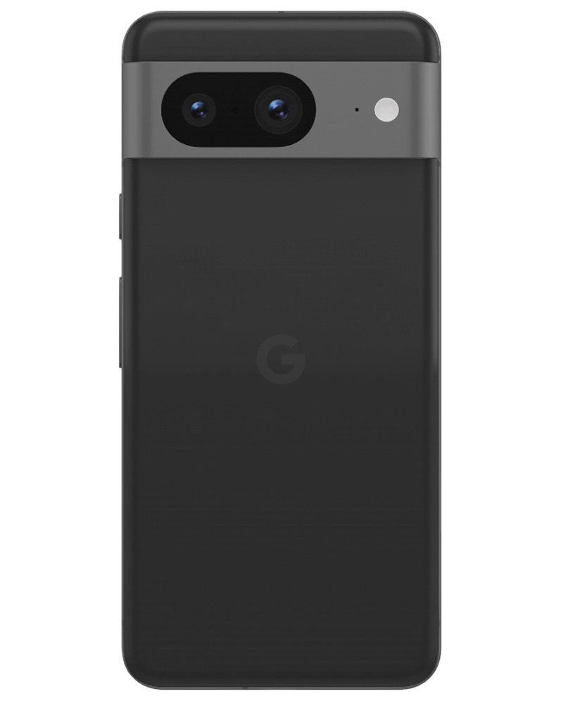 Wholesale Google Pixel 8 black 128GB 5G unlocked, C/D stock — bulk smartphone lot back view