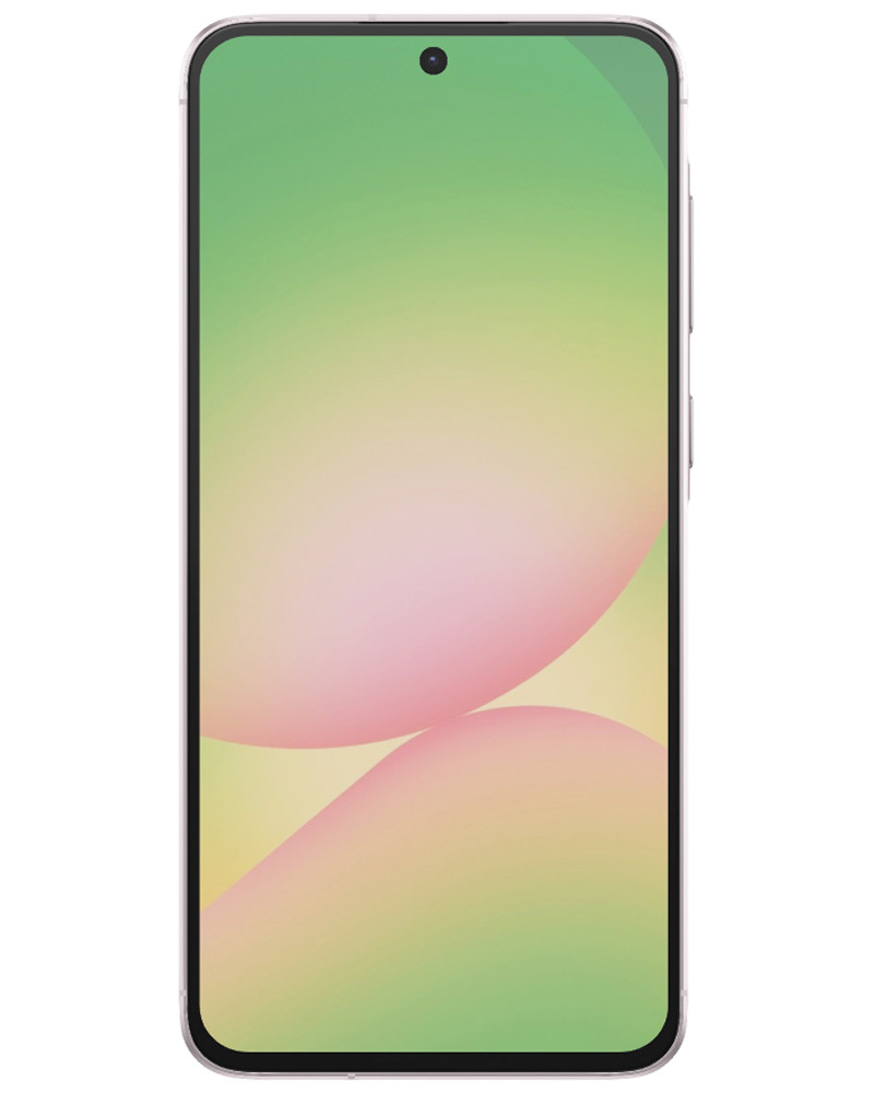 Wholesale Samsung Galaxy A56 awesome pink 256GB 5G unlocked, brand new sealed — bulk smartphone lot front view