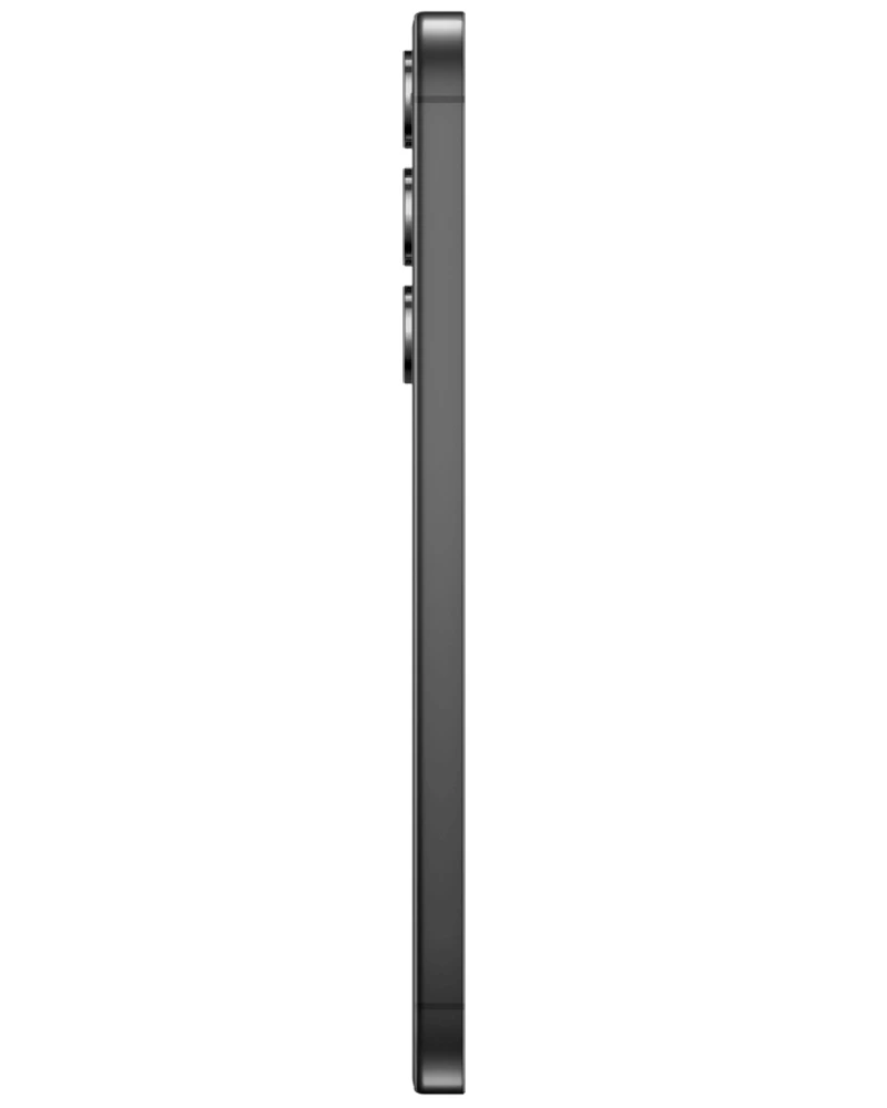 Wholesale Samsung Galaxy S24+ onyx black 512GB 5G unlocked, A grade — bulk smartphone lot side view