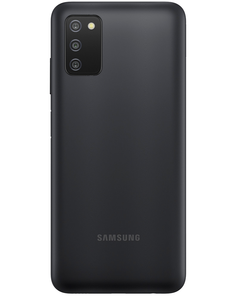 Wholesale Samsung Galaxy A03s black 32GB 4G LTE unlocked, brand new — bulk smartphone lot back view