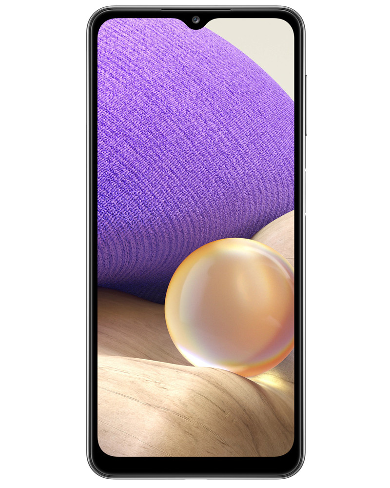 Wholesale Samsung Galaxy A32 awesome black 64GB 5G unlocked, brand new — bulk smartphone lot front view