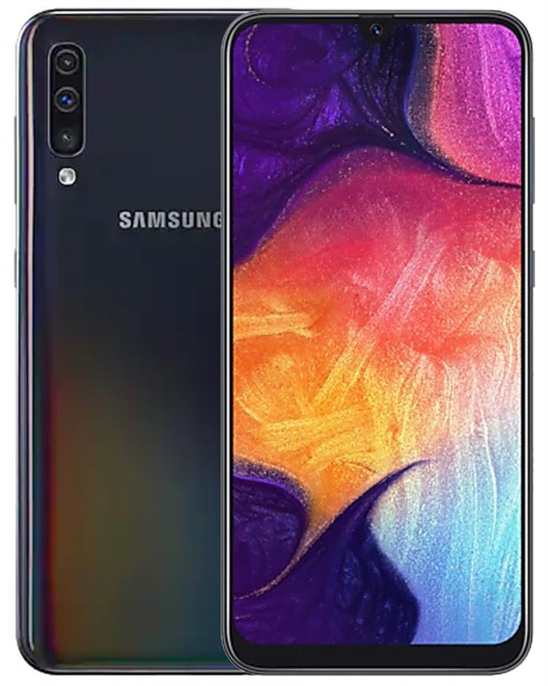 Wholesale Samsung Galaxy A50 black 64GB 4G LTE unlocked, brand new — bulk smartphone lot