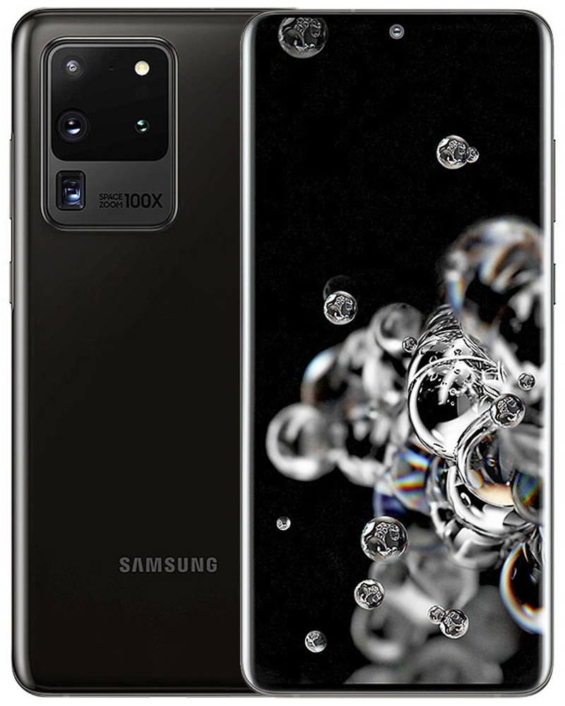Wholesale Samsung Galaxy S20 Ultra cosmic black 128GB 5G unlocked, brand new — bulk smartphone lot
