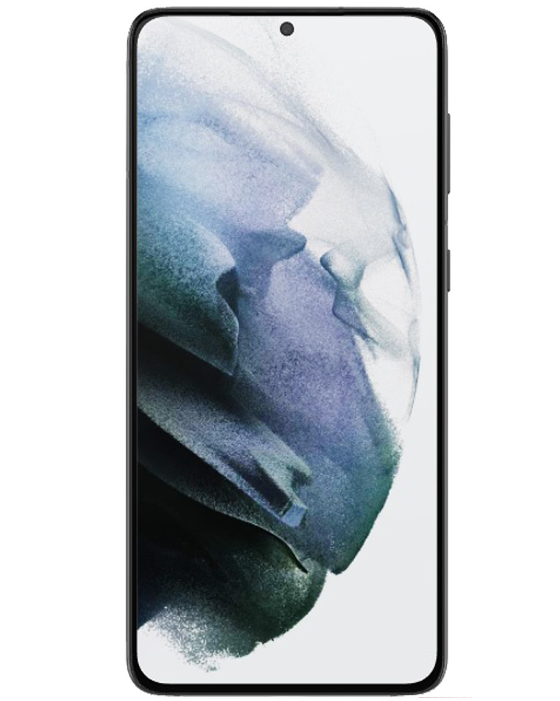 Wholesale Samsung Galaxy S21+ phantom black 128GB 5G unlocked, brand new — bulk smartphone lot front view