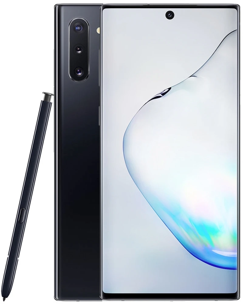 Wholesale Samsung Galaxy Note 10 aura black 256GB 4G LTE unlocked, brand new — bulk smartphone lot