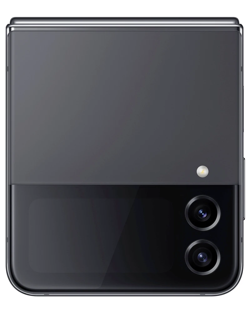 Wholesale Samsung Galaxy Z Flip4 graphite 128GB 5G unlocked, brand new — bulk smartphone lot flip view