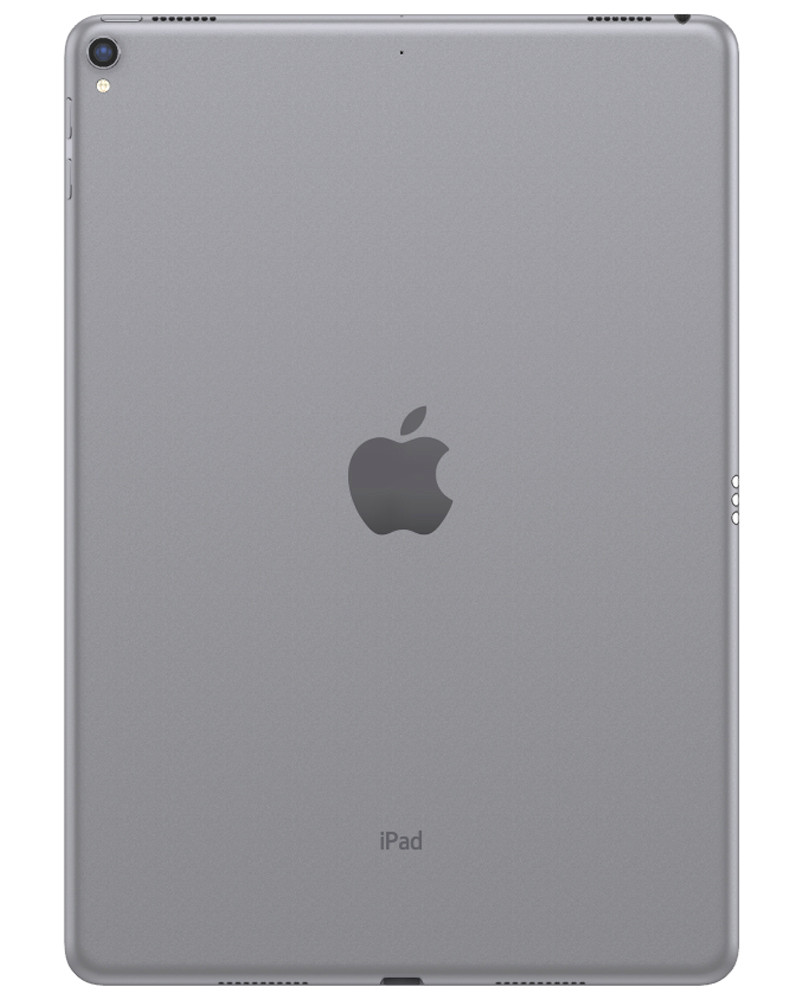 Wholesale Apple iPad Pro 10.5 2017 space gray 64GB Wi-Fi only, A grade — bulk tablet lot back view