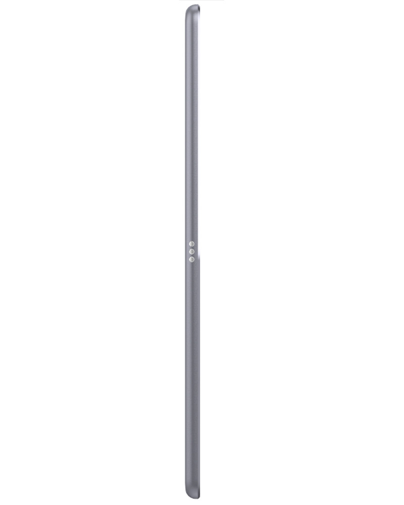 Wholesale Apple iPad 10.2 2021 9th Gen space gray 256GB Wi-Fi + Cellular, C/D grade — bulk tablet lot side view