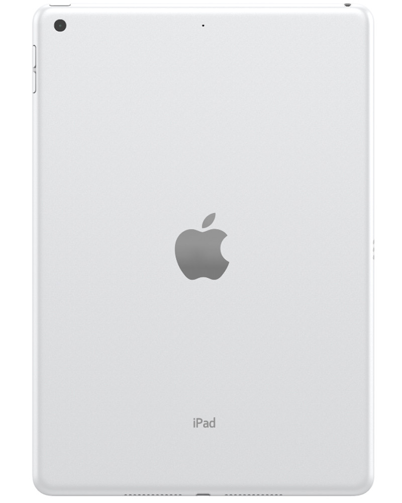 Wholesale Apple iPad 10.2 2021 9th Gen silver 64GB Wi-Fi + Cellular, C/D grade — bulk tablet lot back view