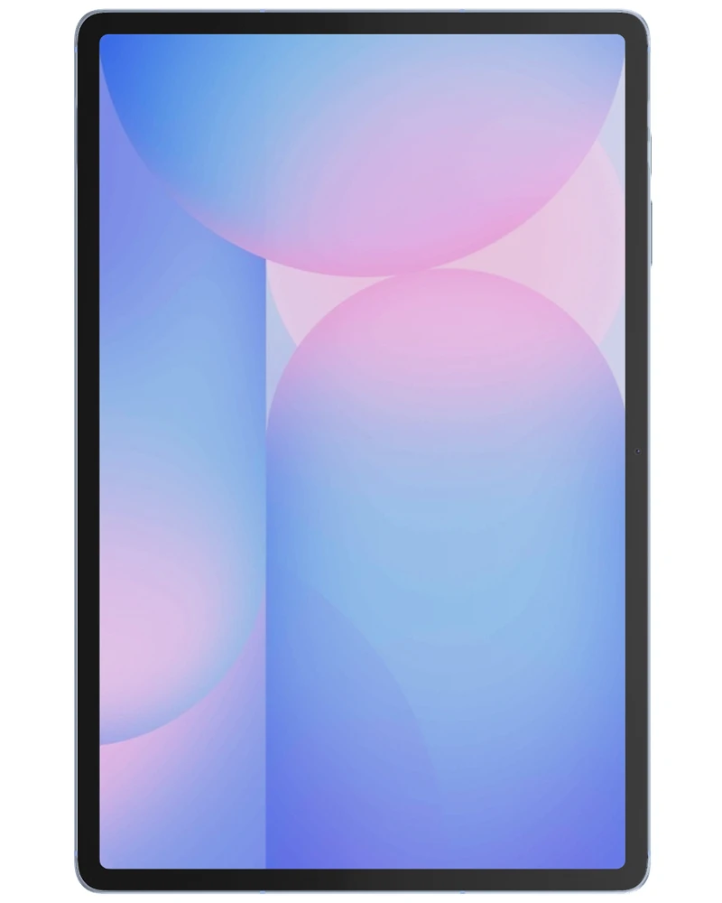 Wholesale Samsung Galaxy Tab S10 FE blue 256GB Wi-Fi only, brand new — bulk tablet lot front view