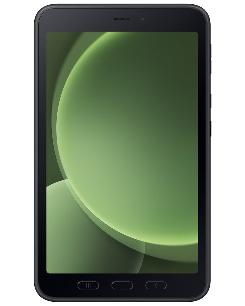 Wholesale Samsung Galaxy Tab Active5 green 128GB Wi-Fi + Cellular, brand new — bulk tablet lot front view
