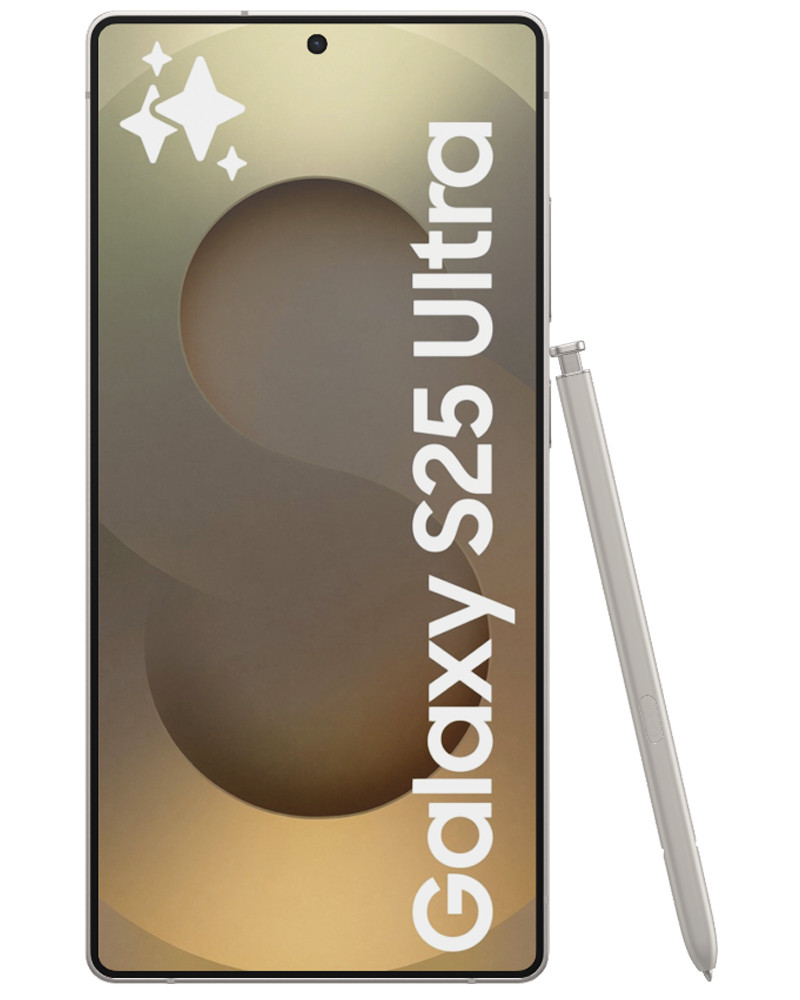 Wholesale Samsung Galaxy S25 Ultra titanium gray 256GB 5G unlocked, A+ stock — bulk smartphone lot front view