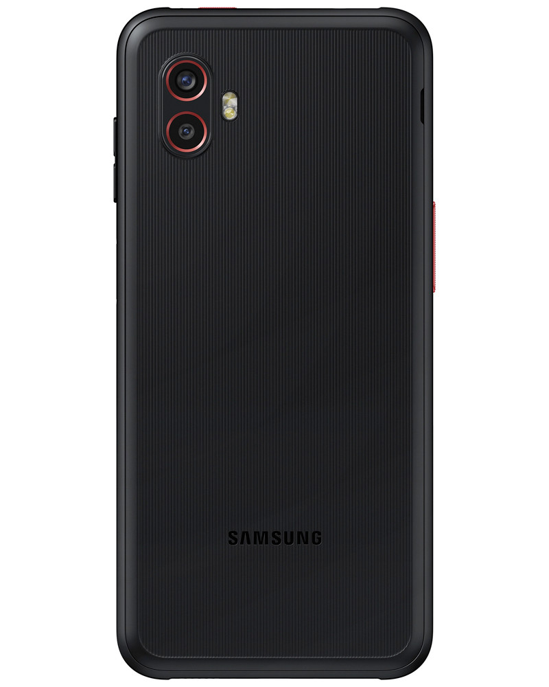 Wholesale Samsung Galaxy XCover6 Pro black 128GB 5G unlocked, C/D stock — bulk smartphone lot back view